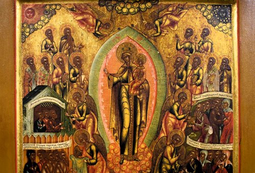 "Madre di Dio Gioia di tutti gli afflitti"